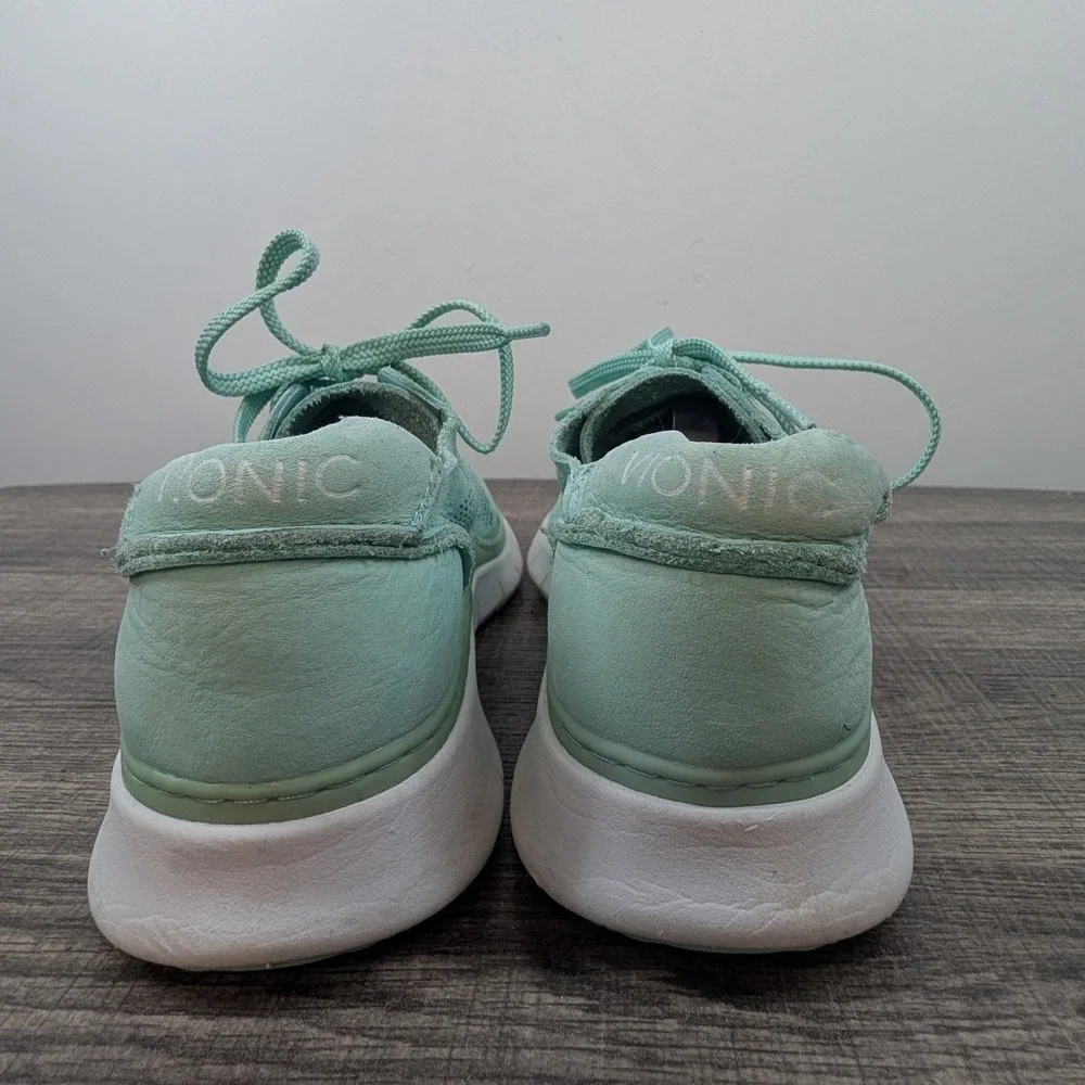Vionic Joey Mint Green Perforated Athleisure Sneakers Size 7‎ Athletic Shoes